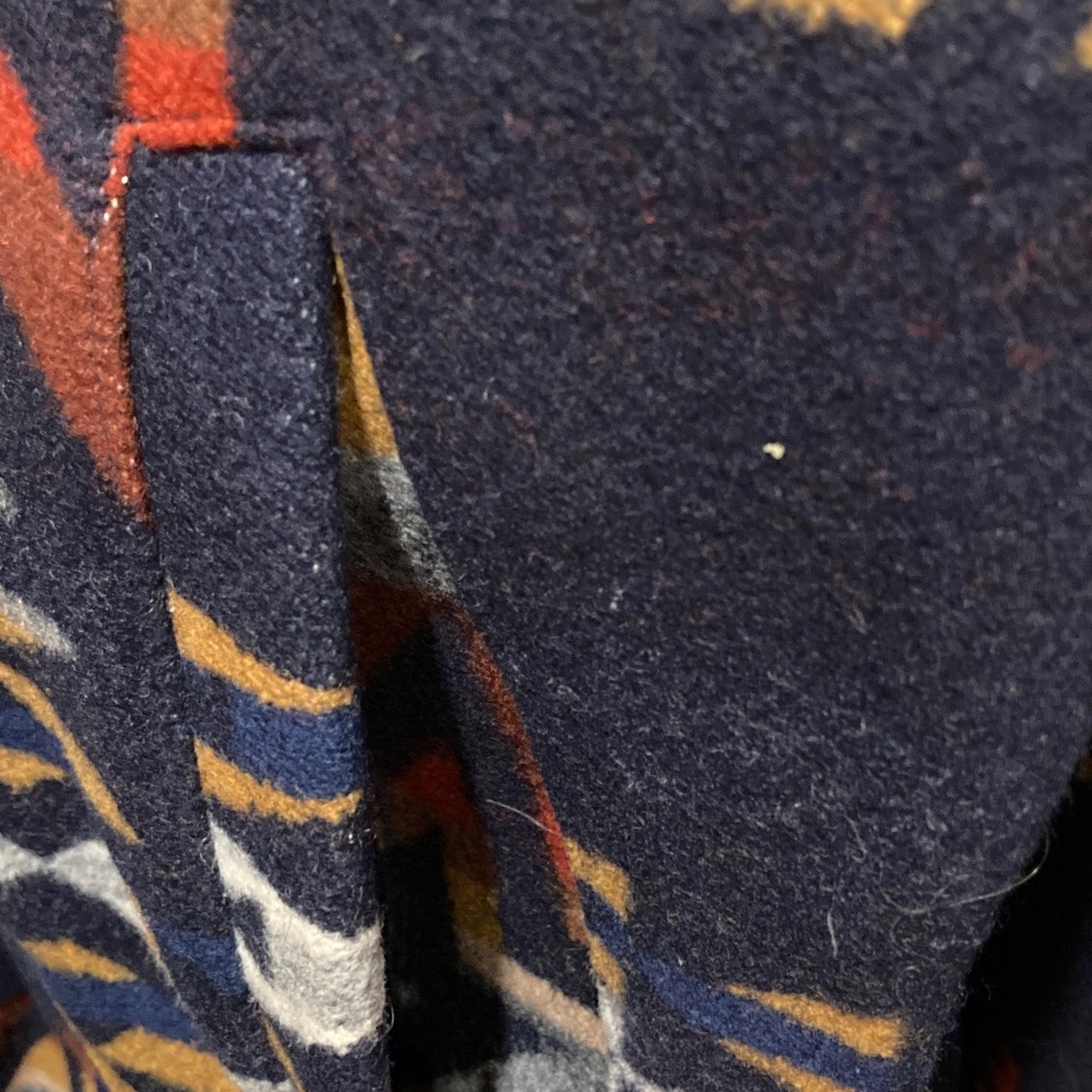 Pendleton high grade wool western wear geometric Southwestern coat jacket - Picture 3 of 8